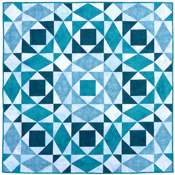 Storm At Sea patchwork quilt pattern